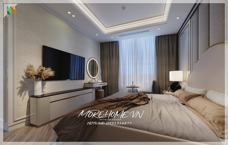 Mang tới không gian phòng ngủ bàn trang điểm nội thất đáp ứng được nhu cầu và mục đích sử dụng  hiệu quả cũng đã được nhiều gia đình lựa chọn vì sự tiện lợi và gọn gàng 