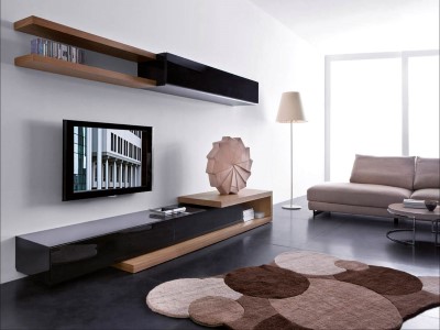 Kệ tivi treo tường đẹp cho không gian thêm thoáng đãng